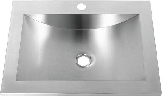 Luxurious Satin Finish Undermount Sink For Bathroom Modern Appearance
