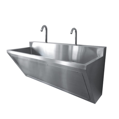 Pabrik Stainless Steel Perawatan Kesehatan Scrub wastafel untuk rumah sakit dan penggunaan medis Klinik bedah