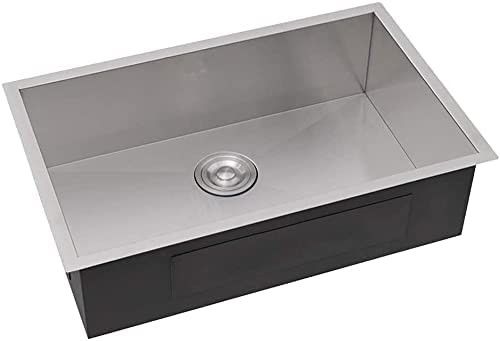 Jual Hot Handmade Undermount Dapur wastafel stainless steel 10inch Deep Sus304 wastafel untuk Dapur Apartemen Hotel Fregadero De Cocina